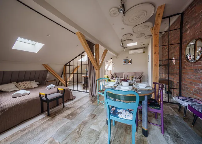 Golden Rooftop Apartment-oldtown * Wroclaw