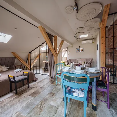 Golden Rooftop Apartment-oldtown * Wroclaw