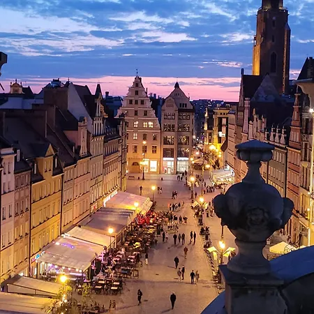 Golden Rooftop Apartment-oldtown * Wroclaw
