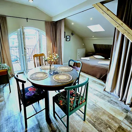 公寓 Golden Rooftop Apartment-oldtown